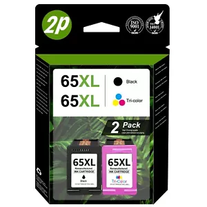 For HP 65XL 65 Ink Cartridge For ENVY 5010 5055 5052 Deskjet 2600 2652 2636 LOT - Picture 1 of 11