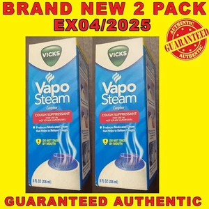Vicks Vapo Steam for Hot Steam Humidifier Cough Suppressant 8oz 2PK - Picture 1 of 1