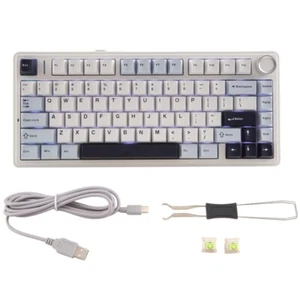 AULA F75 80 Mechanische Tastatur Hot-Swap-Funktastatur Bluetooth Drahtlose - Bild 1 von 8