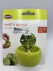 Chef'n Twist'n Sprout Brussels Sprout Prep Tool Stem Core Trimmer Remover Gadget - Picture 1 of 4