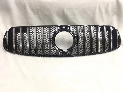 Rejilla de parachoques delantera cromada para Mercedes Benz Clase GLC X253 GLC300 2020-2022 nueva Foto 1 de 4