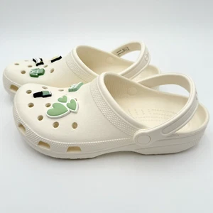 Crocs Self Care Classic Clogs Women's Size 10 209919-0WV Chalk - Picture 1 of 9