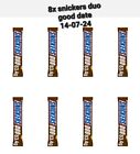 8X Snickers Duo  Chocolate Bars 83.40g In Each You Receive 8 Bars BBD 07-24