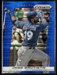 Jose Bautista 2013 Panini Prizm Prizms Blue Pulsar #103 - Toronto Blue Jays - Picture 1 of 2