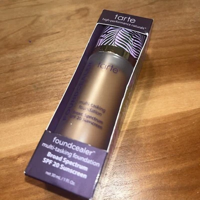 base para cuidados com a pele tarte babassu foundcealer™ FPS 20 54H mel profundo - Imagem 1 de 4