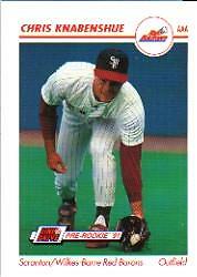 1991 Line Drive AAA #485 Chris Knabenshue 