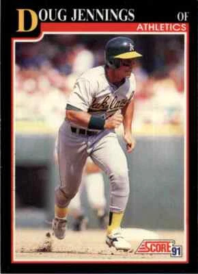 1991 Score MLB Doug Jennings #819 - Image 1 of 2