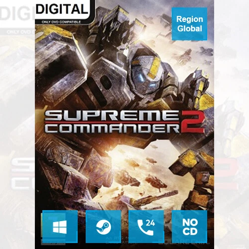 Supreme Commander 2 for PC Game Steam Key Region Free - Image 1 of 1