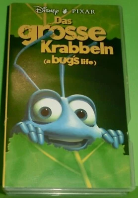 Disney/Pixar: Das grosse Krabbeln (a bug's life) | VHS Kassette | 1998 | PAL - Bild 1 von 3