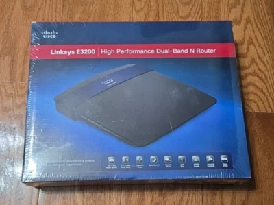 Linksys Wireless N Router E3200 High-Performance Dual Band - Image 1 of 2