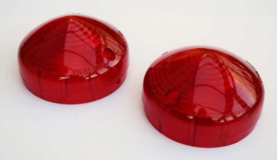 Lucas Type L692 Red Stop & Tail Lenses For; Triumph Imp, Austin Healey, 37H6109 - Image 1 of 1