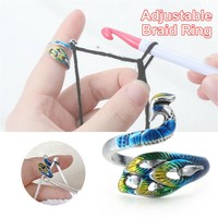 19 Mm Metal Norwegian Knitting Thimble 2 Yarn Strand Guides Finger Fair Isle Ebay