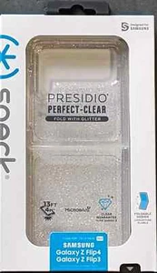 Speck Presidio Perfect Fold Case - Samsung Galaxy Z Flip4 / Galaxy Z Flip3 - Picture 1 of 2