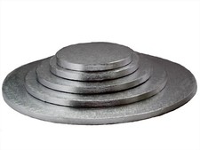 Tavole Torte Base TAMBURO 12MM spessore Argento Forte Finitura Rotonda Quadrata TUTTE LE TAGLIE'