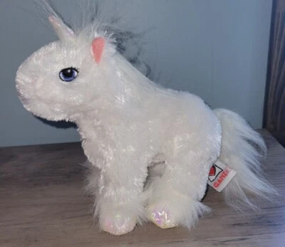 GANZ Webkinz Lil Kinz Unicorn No Code Retired HS069 Stuffed Animal Plush Friend - Image 1 of 4