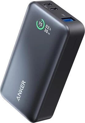 Anker Powerbank 10.000mAh 533 PowerCore PD 30W für iPhone 15/14 Galaxy MacBook - Bild 1 von 4