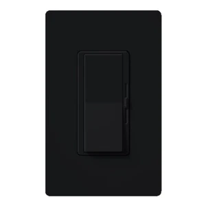 Lutron DV-603P Schiebedimmer, 600W 3-Wege Diva, schwarz. Kostenloser Versand - Bild 1 von 4