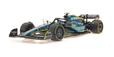 1:18 Minichamps 117222205 Sebastian Vettel Aston Martin Last Race Abu Dhabi 2022 - Image 1 of 4