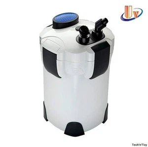 SUNSUN HW-304B 5-STUFIGER KANISTERAUSSENFILTER 525GPH/9W UV STERILISATOR MIT MEDIEN - Bild 1 von 7