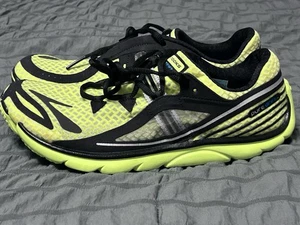 Mens Sz 10.5 D Brooks Pure Drift 1101411D725 Yellow Black Running Shoes Barefoot - Picture 1 of 22
