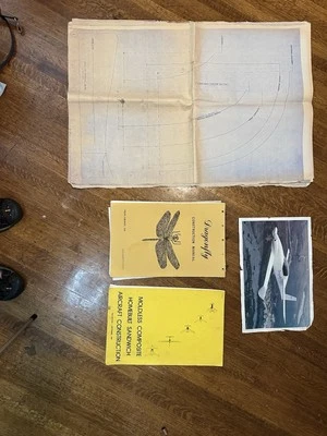 Dragonfly Manual de Construcción 1983 Viking Aircraft JUEGO COMPLETO DE PLANOS Foto 1 de 4