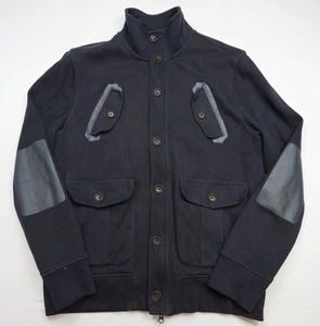 Banana Republic True Heritage Four Pocket Sweater Jacket Gr. M Navy Button Up Y2K - Bild 1 von 24