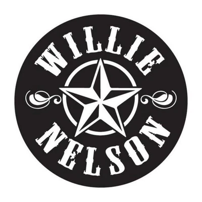 Willie Nelson sticker weatherproof bumper vinyl decal