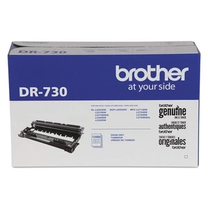 Genuine DR730 Drum Unit, Up To 12,000 Page Yield Black - Picture 1 of 8