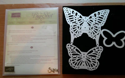 Stampin’ Up! Butterflies Thinlits Dies 137360 Sizzix Big Shot 3 Butterfly Dies - Image 1 of 4