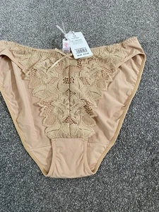 Lepel Dark Nude Panties. Size Large - Picture 1 of 4