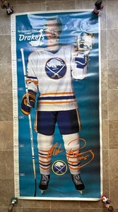 Mike Ramsey Buffalo Sabres Vintage LIFE SIZE Poster - Over 6 Feet Tall! RARE - Picture 1 of 6