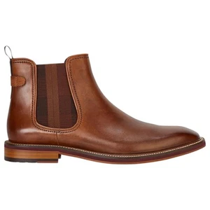 Mens Julius Marlow Scuttle Formal Dress Work Boots Cognac - Picture 1 of 6