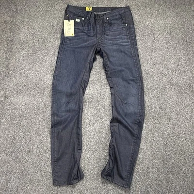 Jeans G-Star Raw para mujer talla 27 lavado oscuro arco 3D denim cónico cremallera nuevos con etiquetas Foto 1 de 4