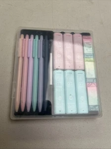 Vier Bonbons niedliches Druckbleistift-Set 6-teilig Pastell mechanisch 0,5 mm & 0,7 mm - Bild 1 von 3