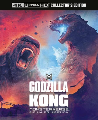 Godzilla X Kong Monsterverse Collectors Edition (5 Films) 4K Ultra HD - Image 1 of 2