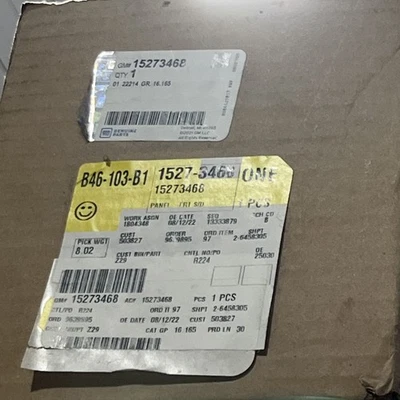 15273468 OEM GM Panel Assy Front RH Side Door Trim Dark Pewter 2005-2008 Topkick Foto 1 de 3