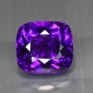 18.30CtCushion_World class Unheated AAA+ Vivid Purple Amethyst _Bolivia - Picture 1 of 1