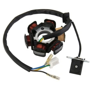 6 COIL STATOR MAGNETO 50cc 110cc 125cc ATV GO-KART DIRT & PIT BIKE TAOTAO BAJA - Foto 1 di 3