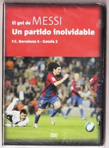 UN PARTIDO INOLVIDABLE: FC. BARCELONA 5 - GETAFE 2. El gol de Messi. DVD, 2007. - Imagen 1 de 1
