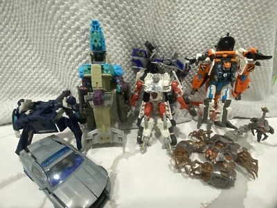 transformers 2007 movie toys Lot (wreckage, Barricade, Scorpinock, Etc) - Image 1 of 4