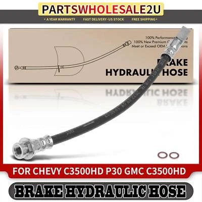 Manguera hidráulica de freno trasero izquierdo del lado del conductor para Chevrolet C3500HD P30 GMC P3500  Foto 1 de 4