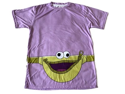 Inside Out 2 - Adult Medium Bloofy & Pouchy Pink Costume Cosplay T-Shirt — 第 1/4 张图片