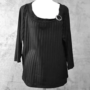 Julie’s Closet USA Damen Bluse Schwarz Größe L - Bild 1 von 7