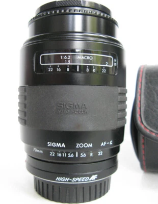 Sigma 70mm-210mm AF zoom lens with macro: Minolta AF fitting - Image 1 of 4