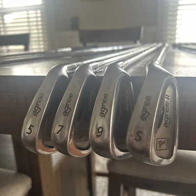 LPGA Square Two Agree II Pro Design 5, 7, 9, S Iron Golf Club Set L Flex RH - Image 1 of 4