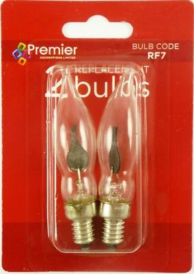 1.5W E10 Replacement Flickering LED Bulbs, Twin Pack - Image 1 of 3