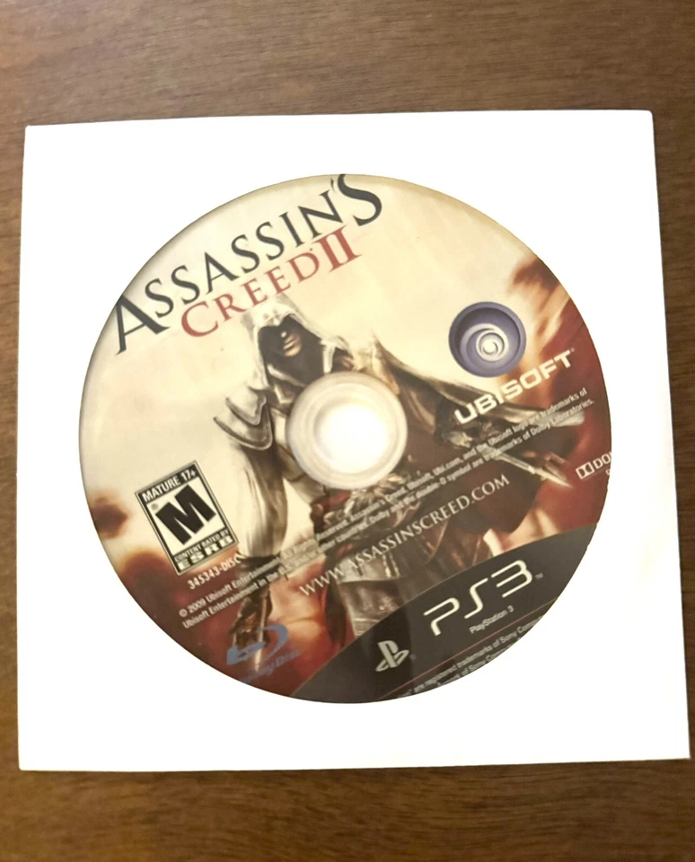 Assassin's Creed II - DISC ONLY - TESTED PS# Play Station 3 - Same Day Shipping - Image 1 of 1