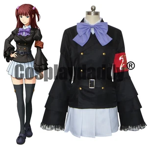 Umineko When They Cry Ange Ushiromiya Outfit Dress Cosplay Costume - Picture 1 of 6