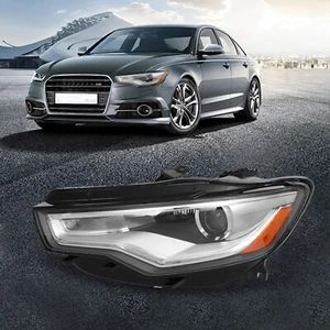 For 2012-2015 Audi A6 S6 Xenon/HID Headlight Headlamp Non-AFS Left Driver Side - Picture 1 of 17