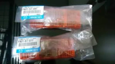 Genuine MAZDA OEM RX7 Front Comb Turn Signal Lens Right & Left set 1981-1985 Foto 1 de 4